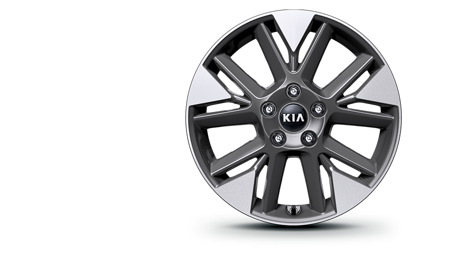 Dark metal gray alloy wheel Dark metal gray alloy wheel