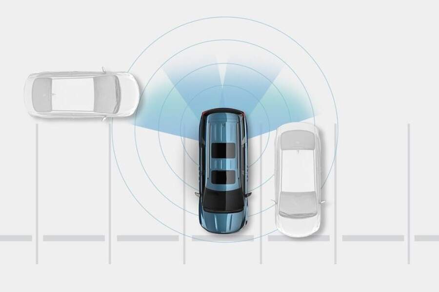 Rear Cross-Traffic Collision-Avoidance Assist (RCCA)