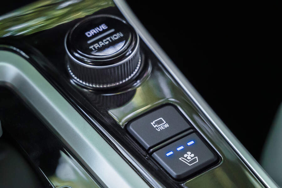 Ventilated front seats