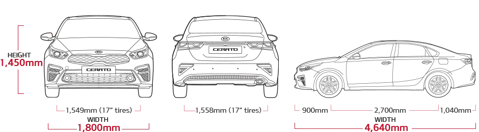 kia-bd-dimensions-all-view_rhd Kia Cerato Dimensions