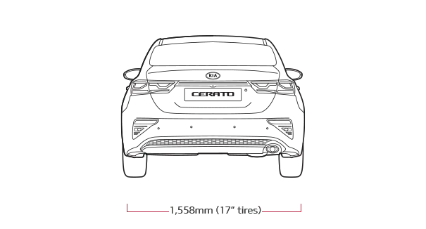 Kia Cerato Dimensions