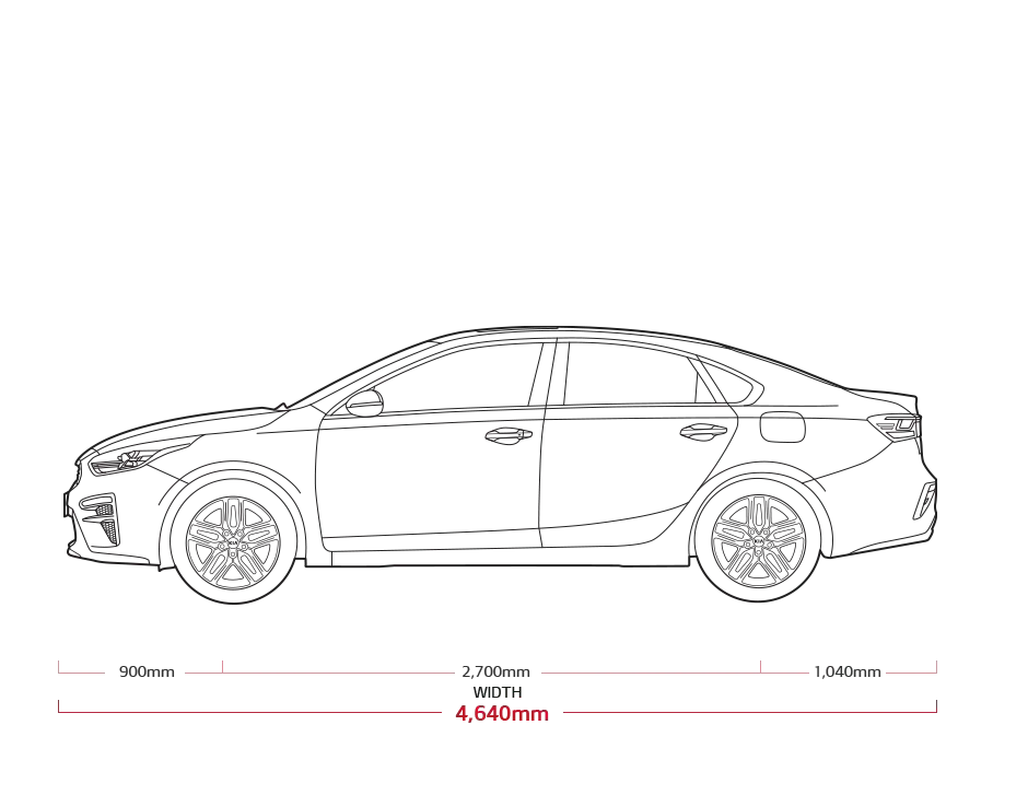 Kia Cerato Dimensions