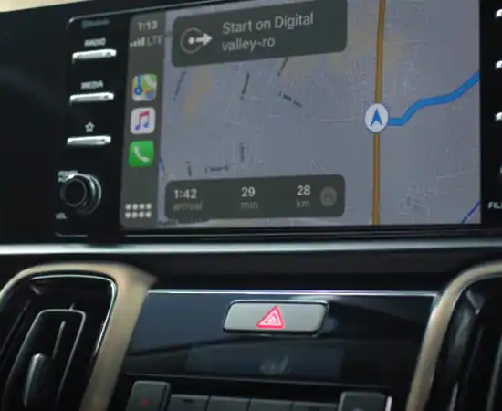 8-inch color touch screen display audio