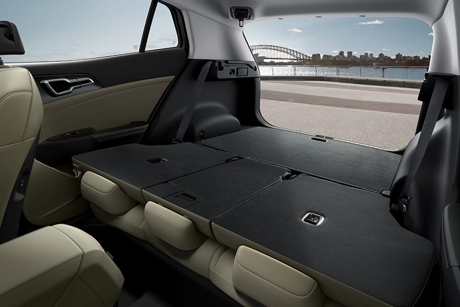 Remote 2nd-row seatback folding